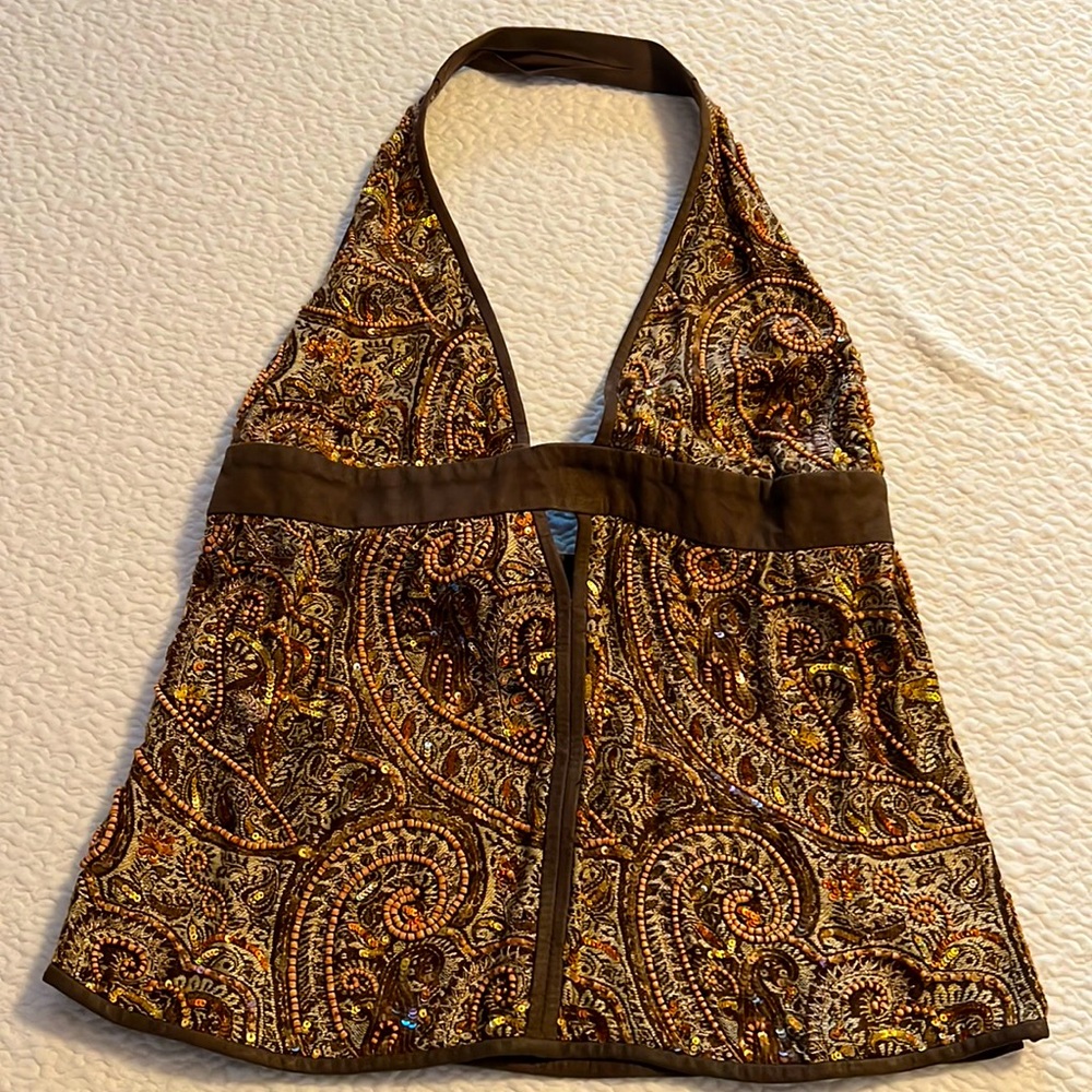 Prandina Suede Halter Top